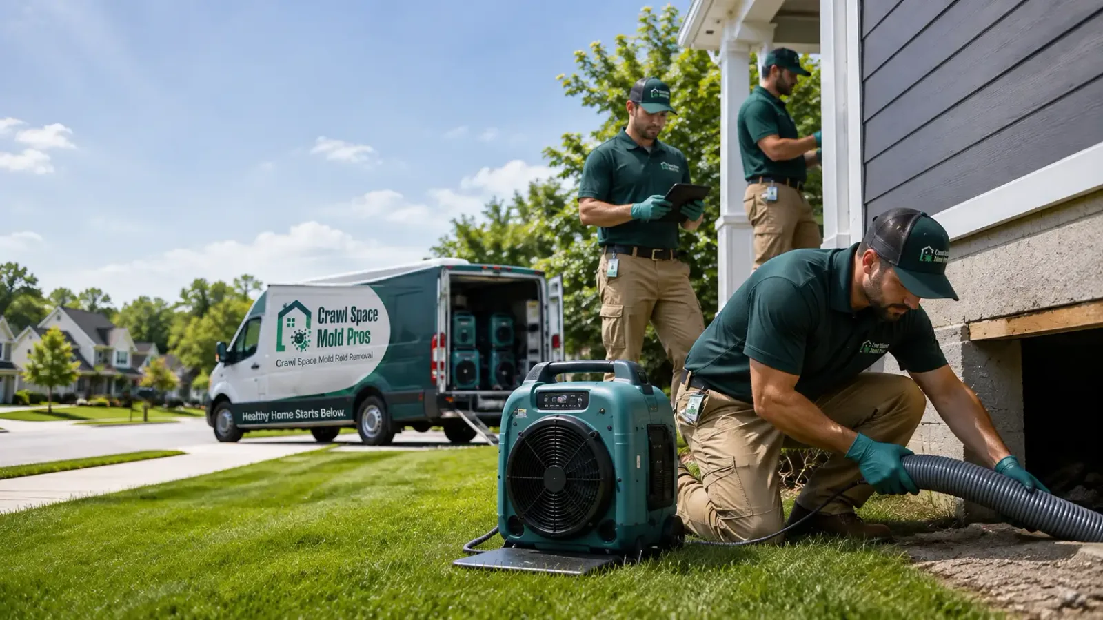 Crawl Space Mold Removal in Johnstown, CO